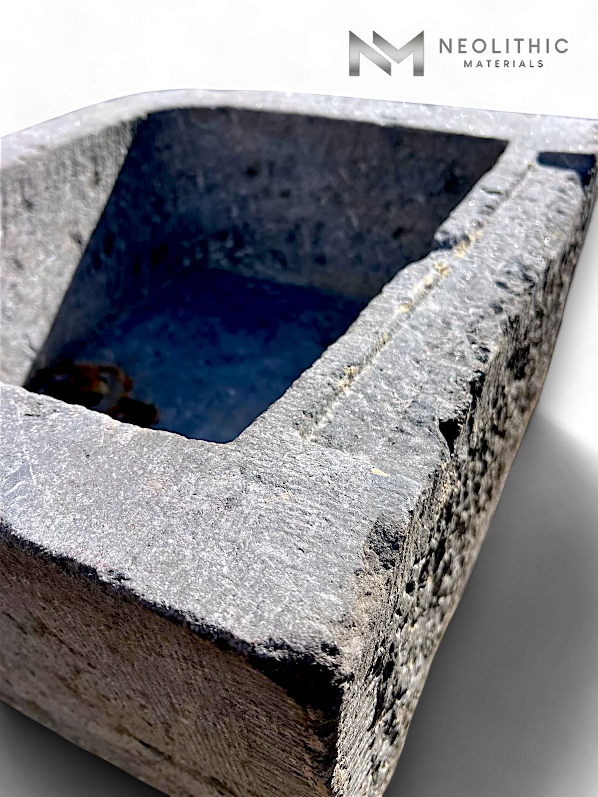 Antique Belgian Bluestone Sink - Image 6